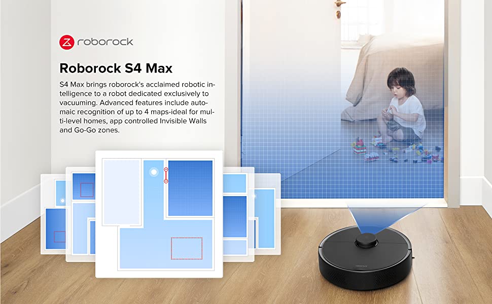 Robot hút bụi Xiaomi Roborock S4 Max